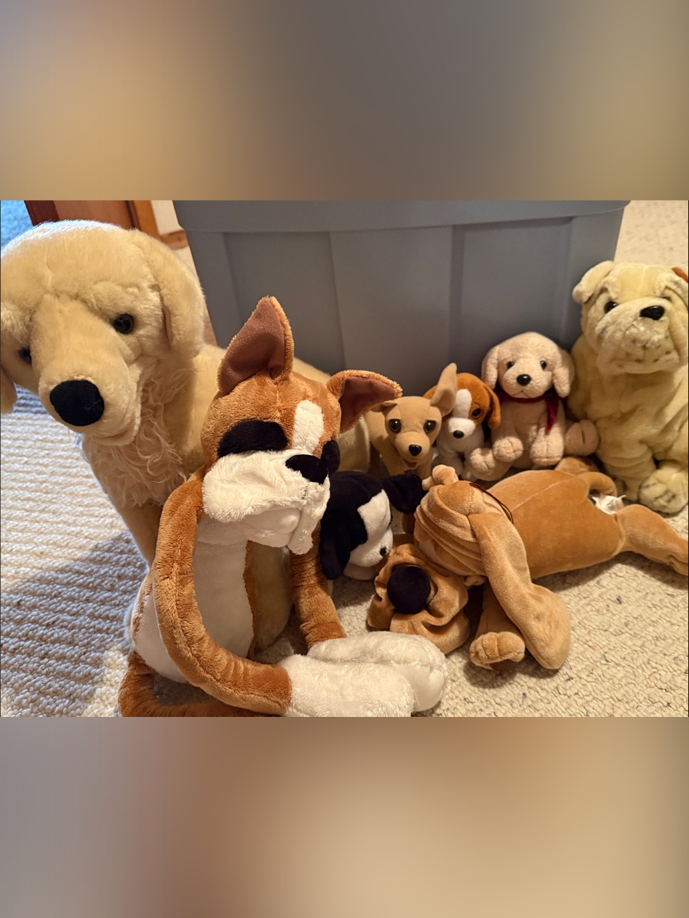 Plush Small Pets Stuffed Animal Set - Tan and Cream Plush Toys